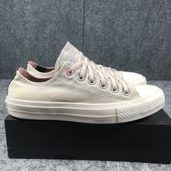 Converse Chuck Taylor All Star II Shoes Size Women's 7 Pink Gray Canvas 154015C - Picture 7 of 16
